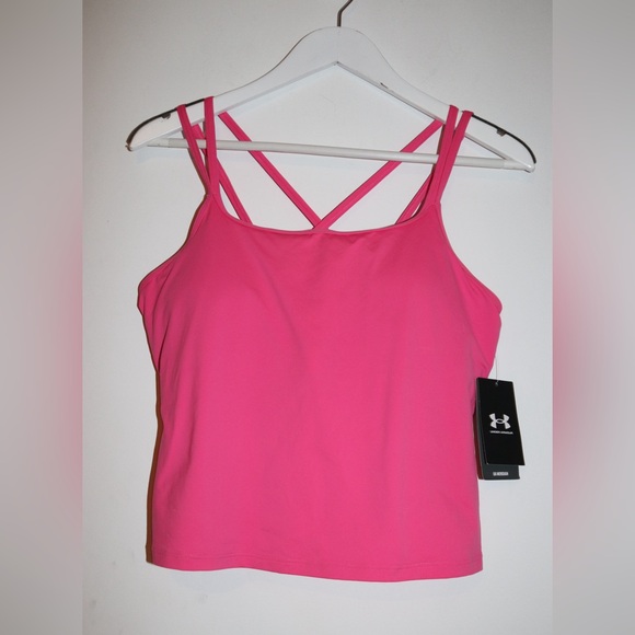 Under Armour | pink racerback tank top - Picture 2 of 9